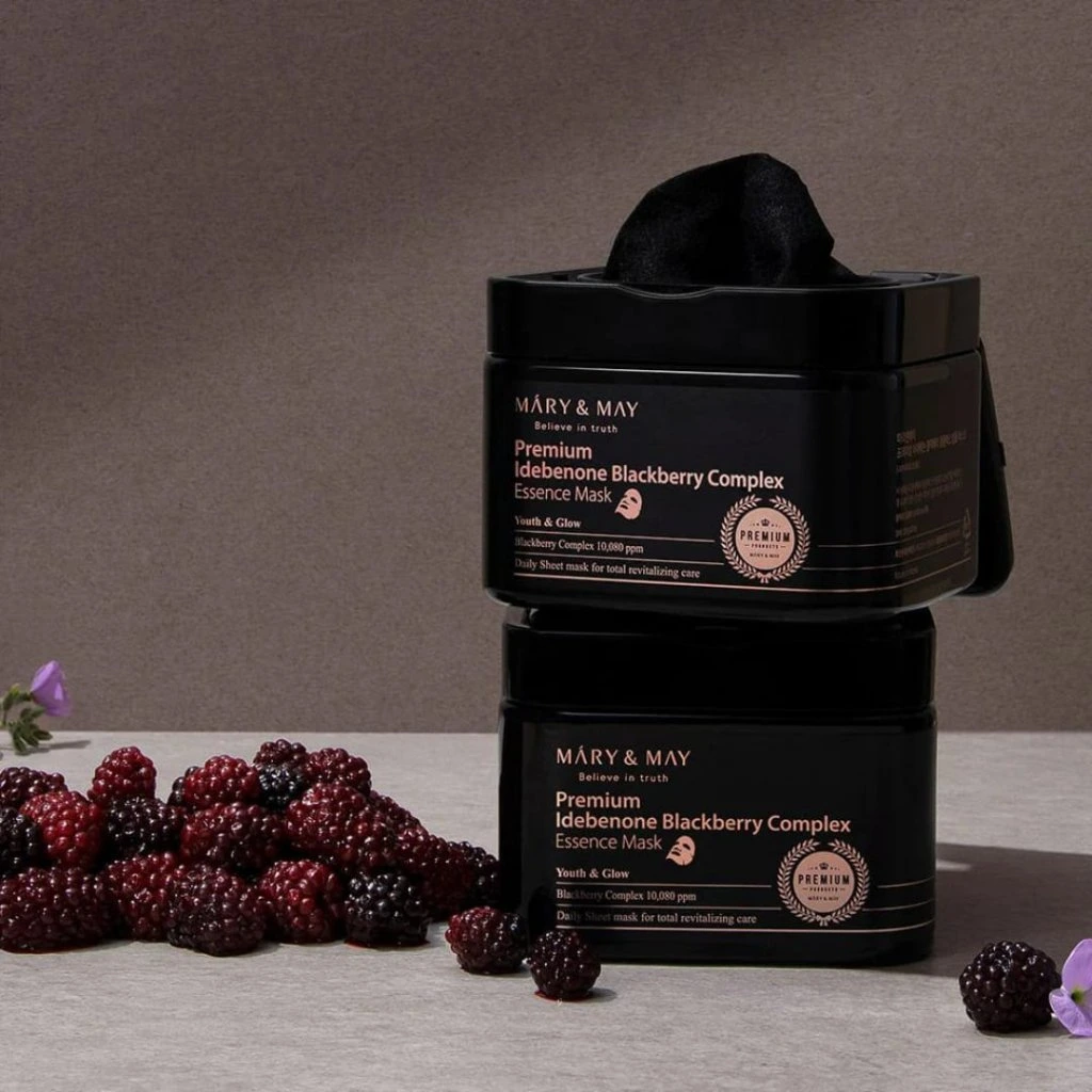 Mary&May Premium Idebenon Blackberry Complex Ampoule Mask
