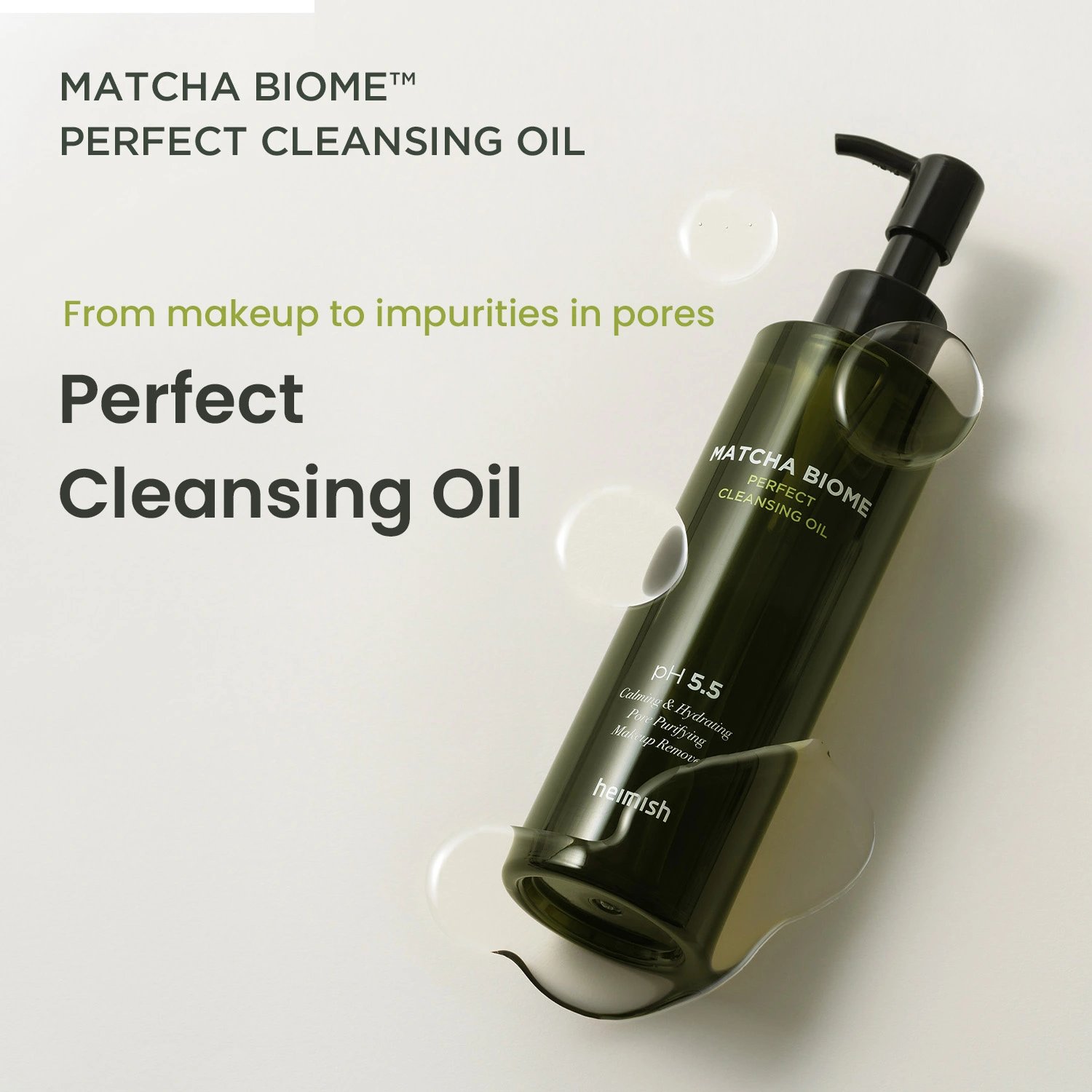 Heimish Matcha Biome Cleansing Oil 150ml