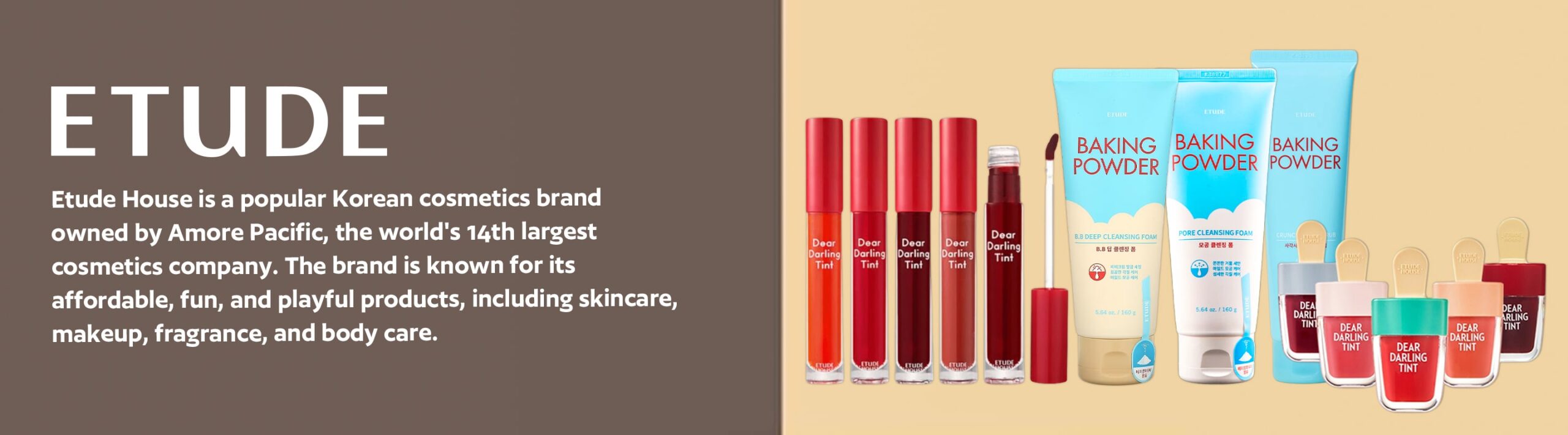 Etude Brand Banner