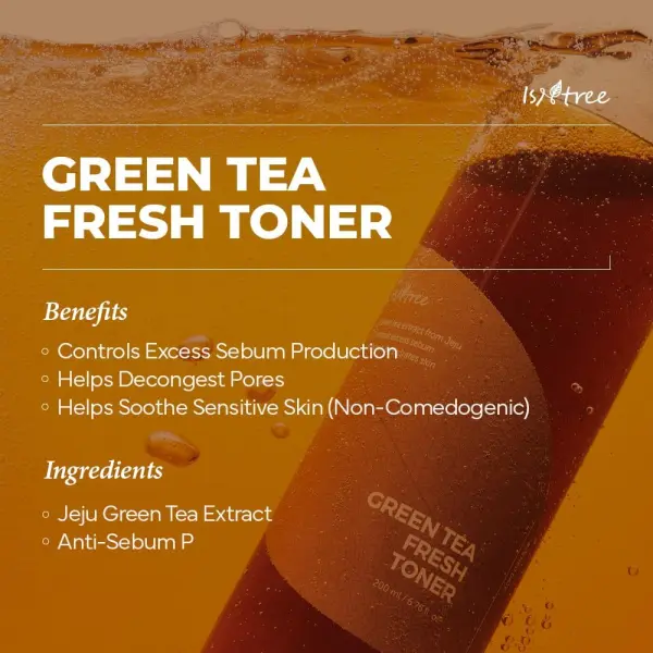 ISNTREE Green Tea Fresh Toner 200 ml
