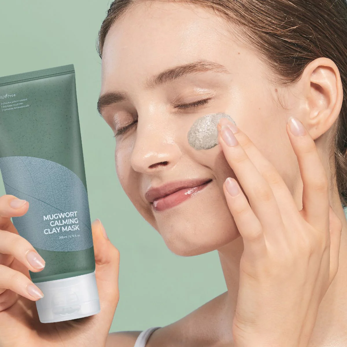 ISNTREE Real Mugwort Clay Mask 100 ml