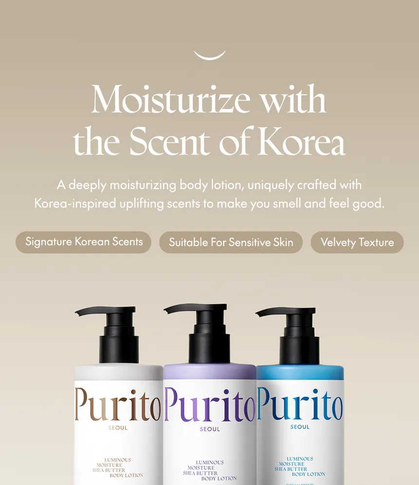 Purito Seoul Luminous Moisture Shea Butter Body Lotion 