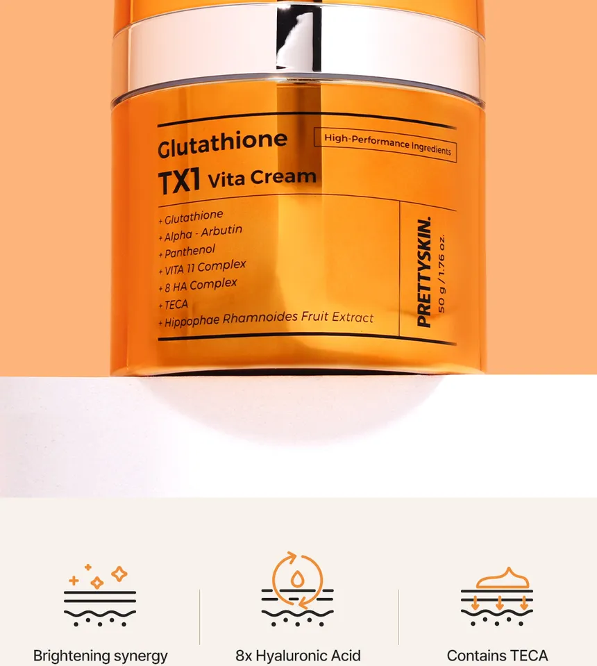 RETTYSKIN Glutathione TX1 Vita Cream 50g