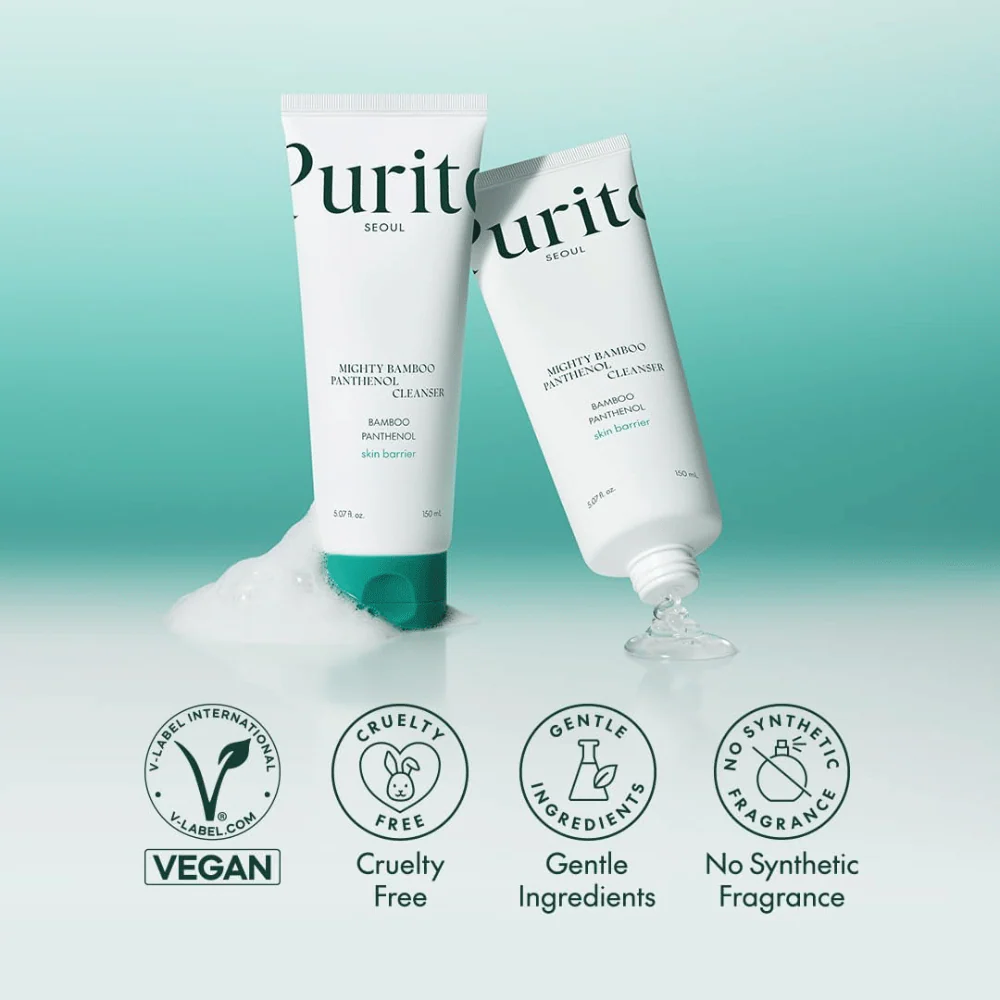 PURITO Seoul Mighty Bamboo Panthenol Cleanser 150ml