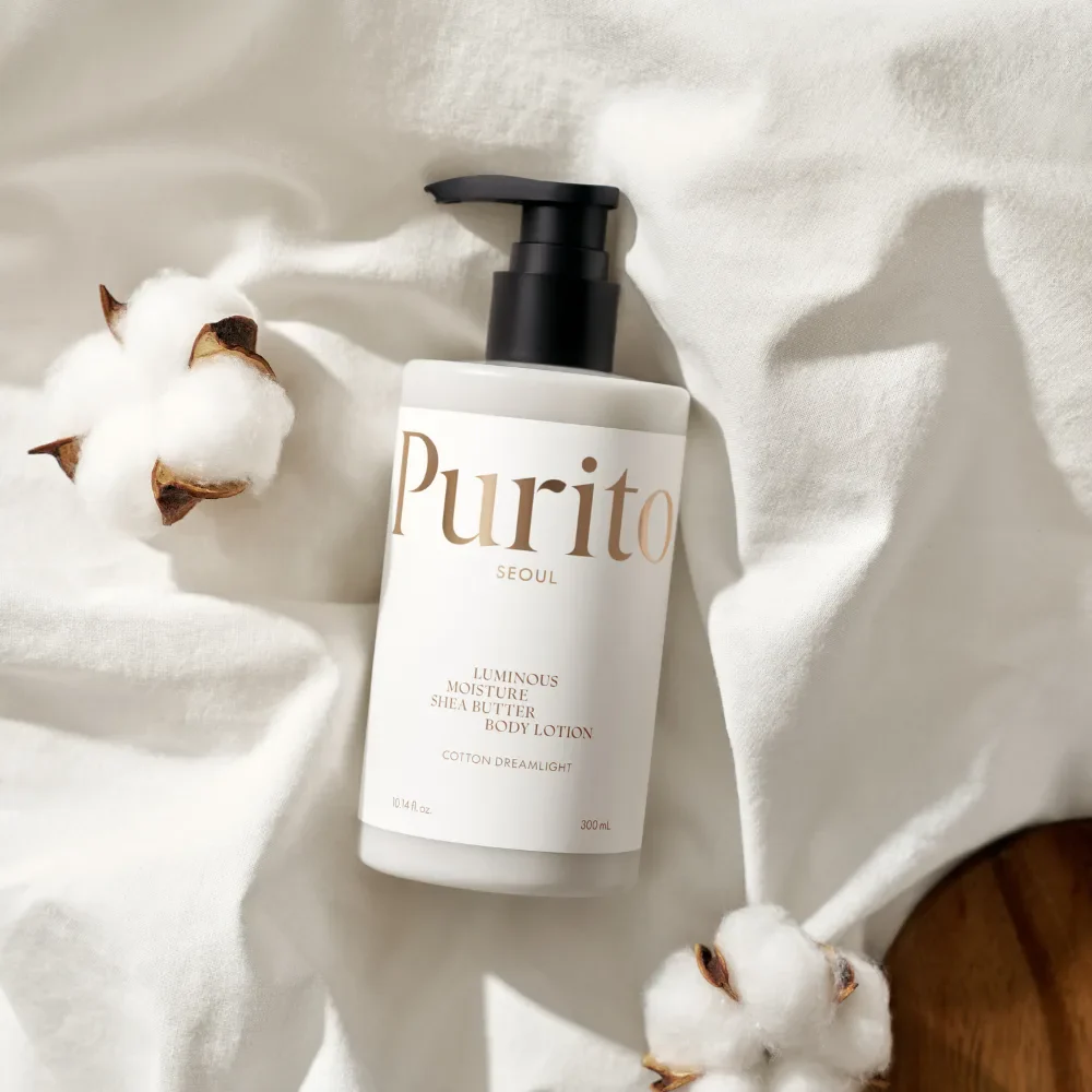 Purito Seoul Luminous Moisture Shea Butter Body Lotion Cotton Dreamlight 300ml