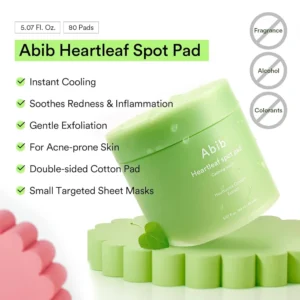 Abib Heartleaf Spot Pad Calming Touch 80 pads