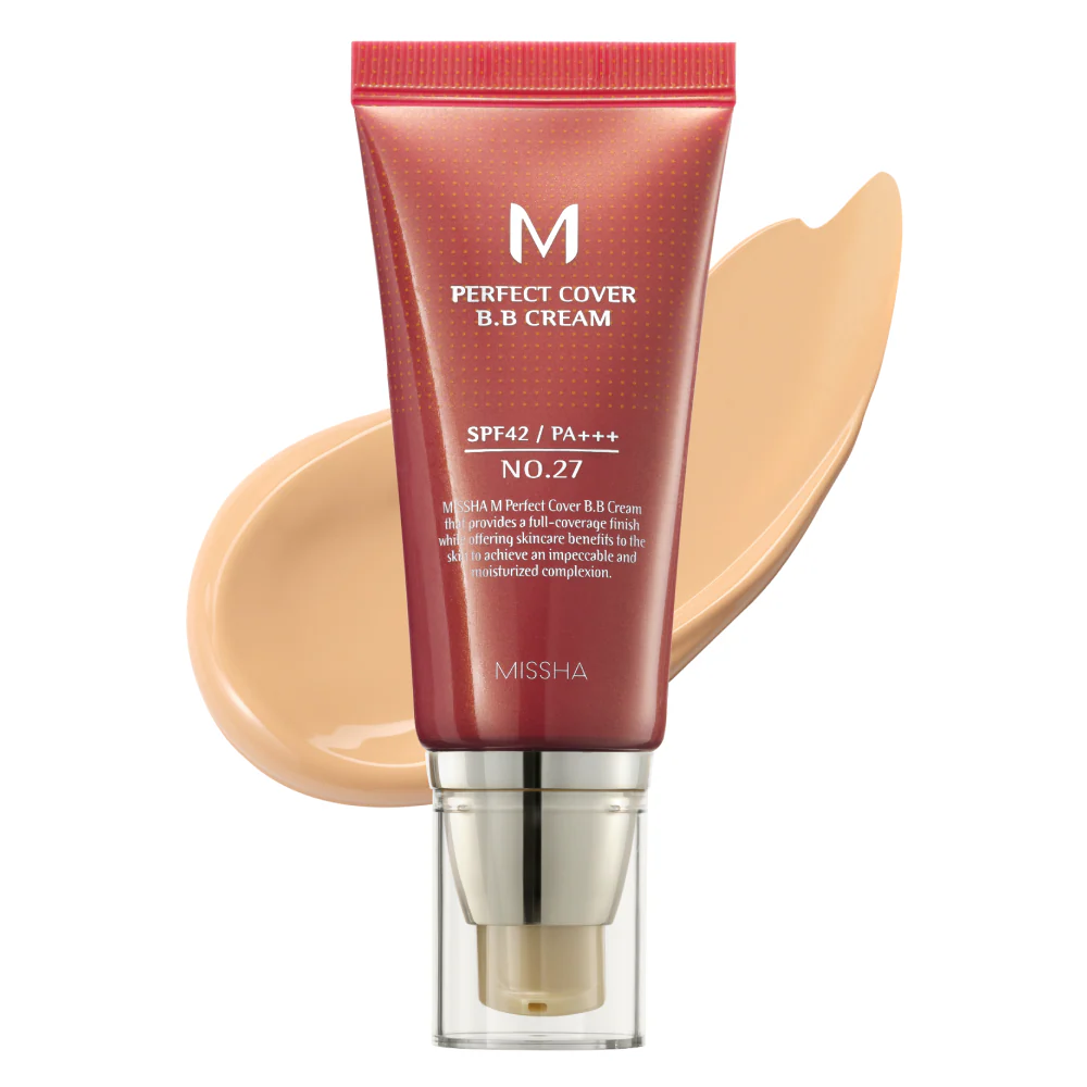 MISSHA M Perfect Cover BB Cream SPF 42 PA+++ No.27 Honey Beige (50 ml)
