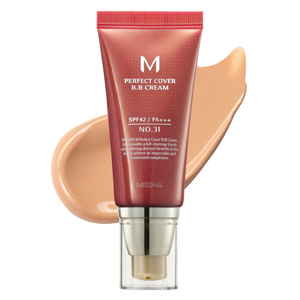 MISSHA M Perfect Cover BB Cream SPF 42 PA+++ No.31 Golden Beige (50 ml)