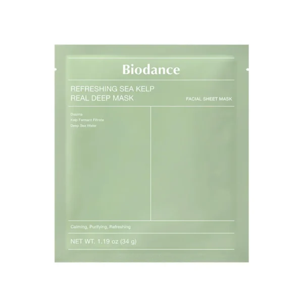 Biodance Refreshing Sea Kelp Real Deep Mask 1Pc