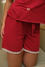 Bow Me Up pj in Red