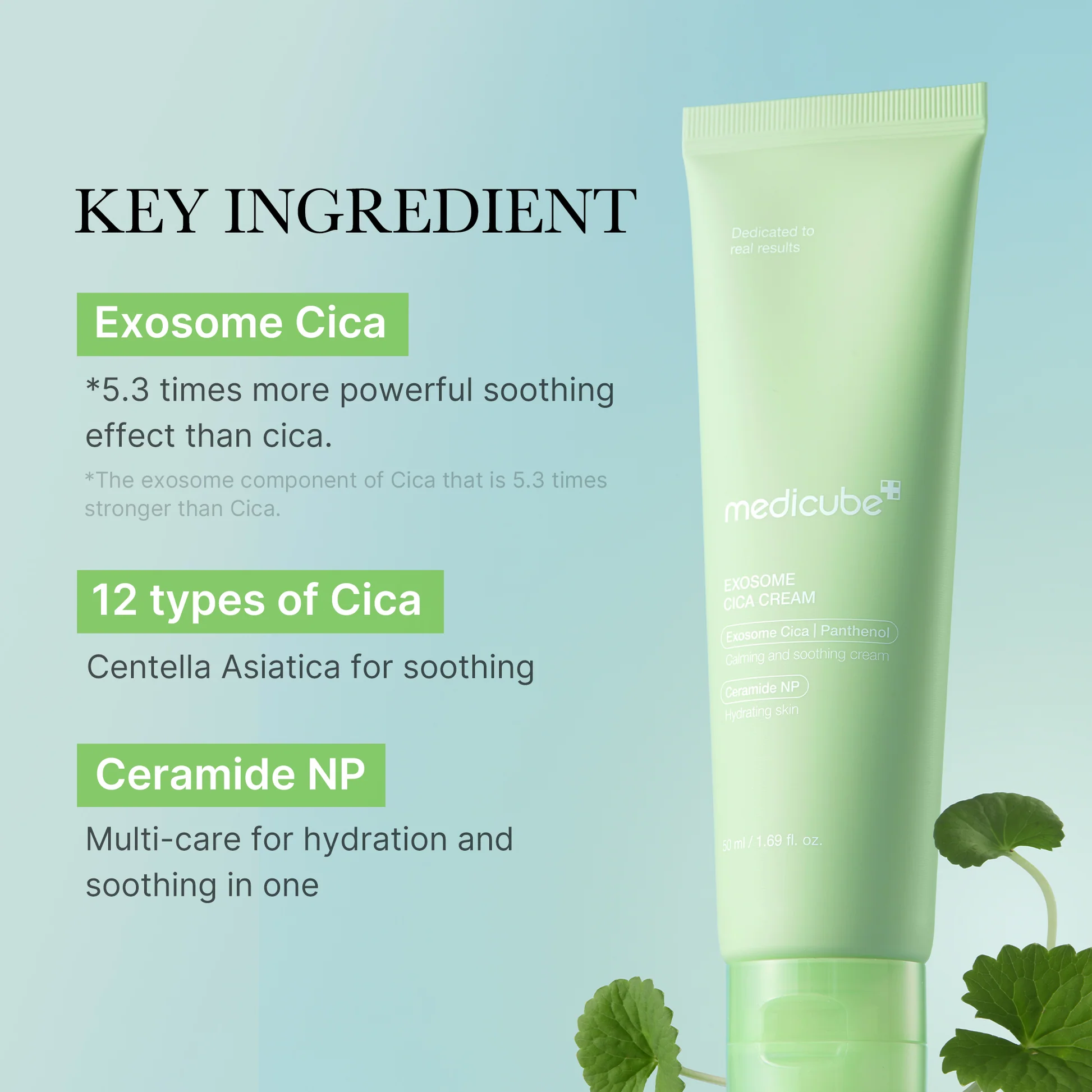 Medicube Exosome Cica Cream 50Ml Buy Online At K-Beauty Shine Medicube Exosome Cica Cream 50Ml