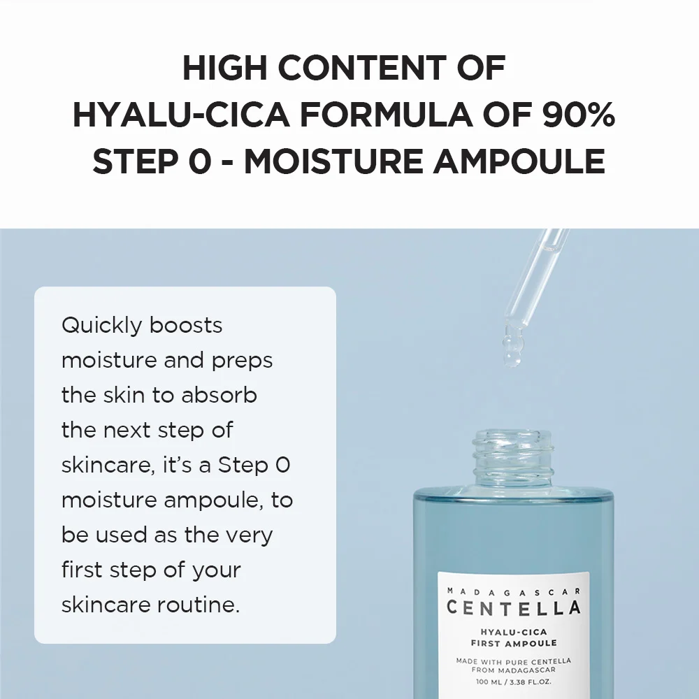 SKIN1004 Madagascar Hyalu-Cica First Ampoule 100ml 