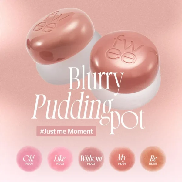 Fwee Lip&Amp;Cheek Blurry Pudding Pot Nd01 Oh!