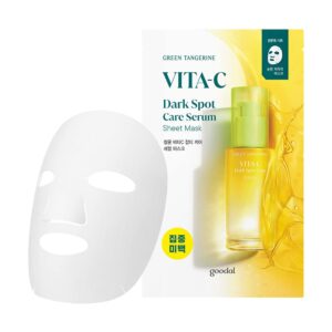 Goodal Green Tangerine Vita C Dark Spot Care Serum Sheet Mask