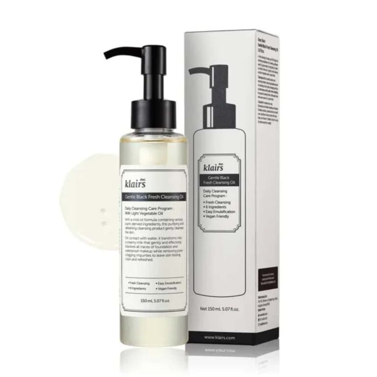 Dear klairs gentle black fresh cleansing oil 150ml