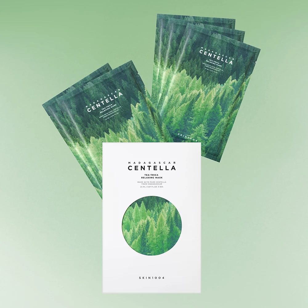 SKIN1004 Madagascar Centella Tea-Trica Relaxing Mask (5ea)
