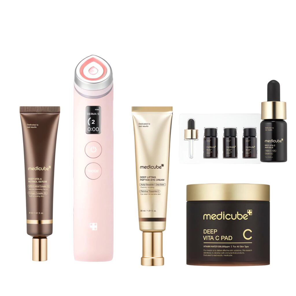 Medicube Deep Vita C Pink Glowing Set