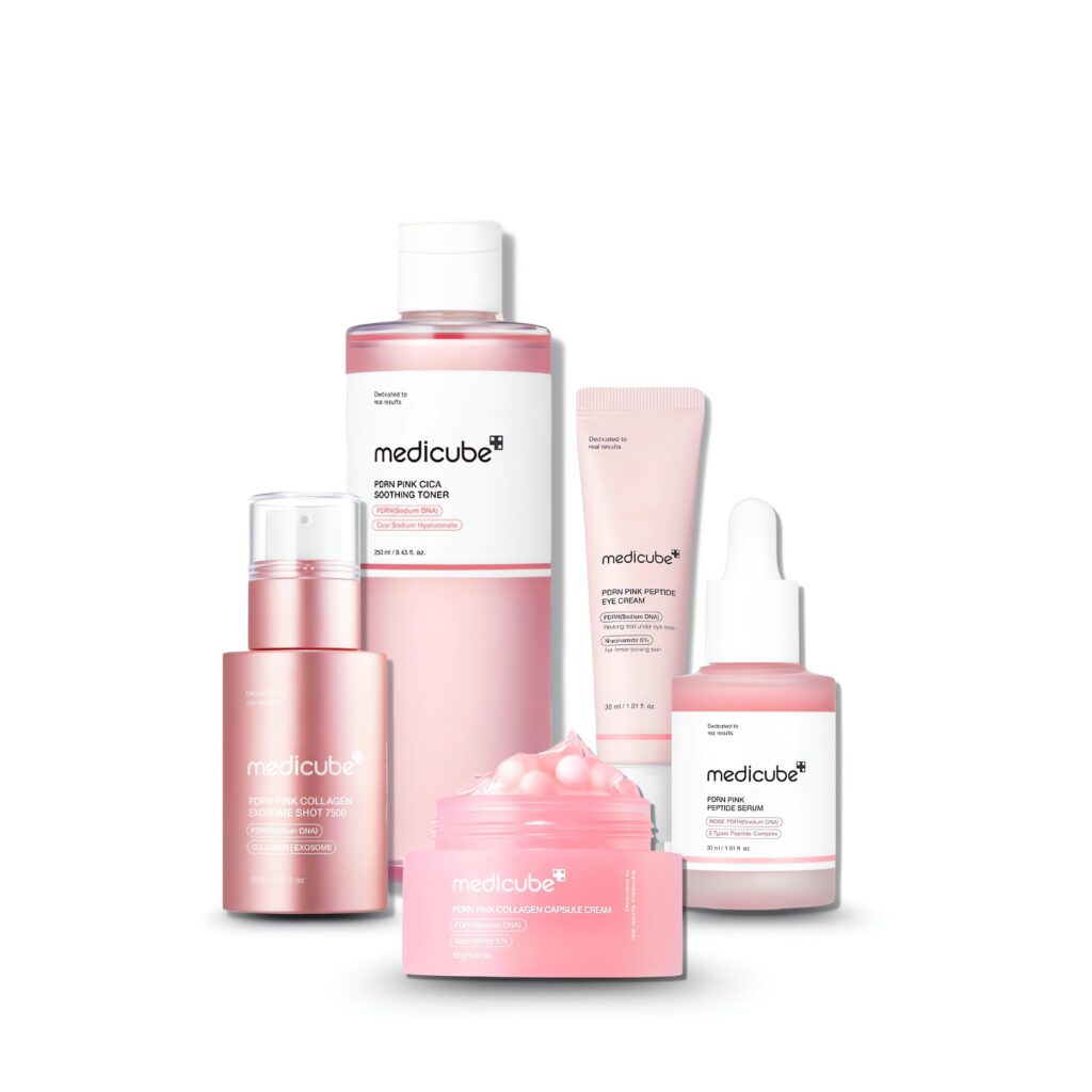 Medicube Pdrn Peptide Pink Shot Set