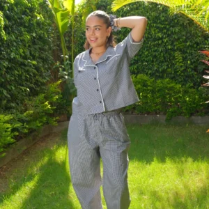 Mentally Checked Out PJ in black