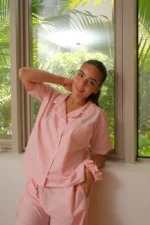 Mentally Checked Out PJ in Pink