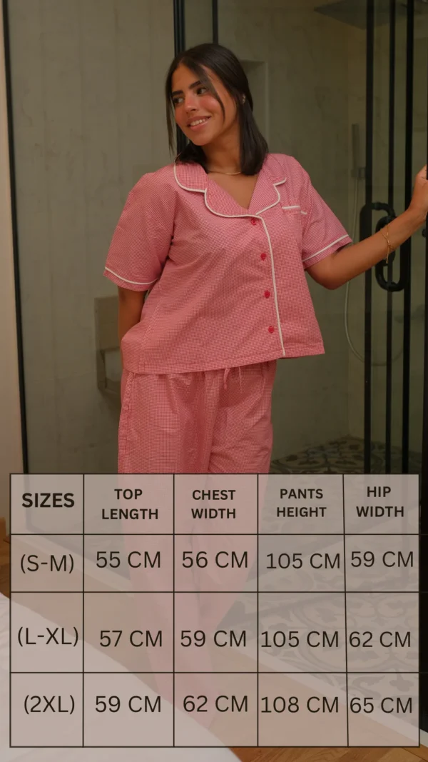 Mentally Checked Out Pj In Red