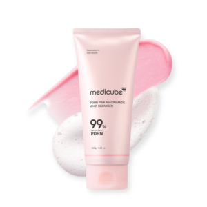 MEDICUBE PDRN Pink Niacinamide Whip Cleanser 120g