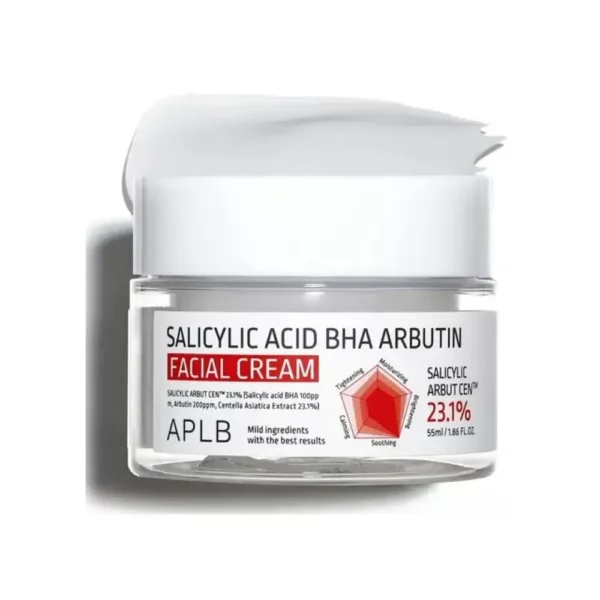 Aplb Salicylic Acid Bha Arbutin Facial Cream 55Ml