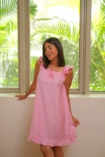 Soft girl code dress in Pink