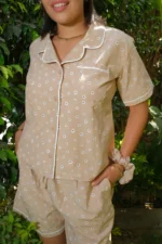 Soft Girl Season Pj in beige - Image 3