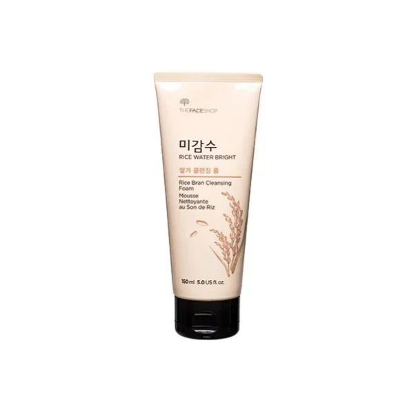 The Face Shop Rice Water Bright Rice Bran Cleansing Foam 150Ml