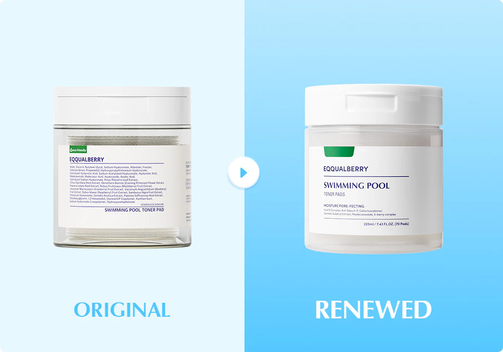 EQQUALBERRY Swimming Pool Toner Pads