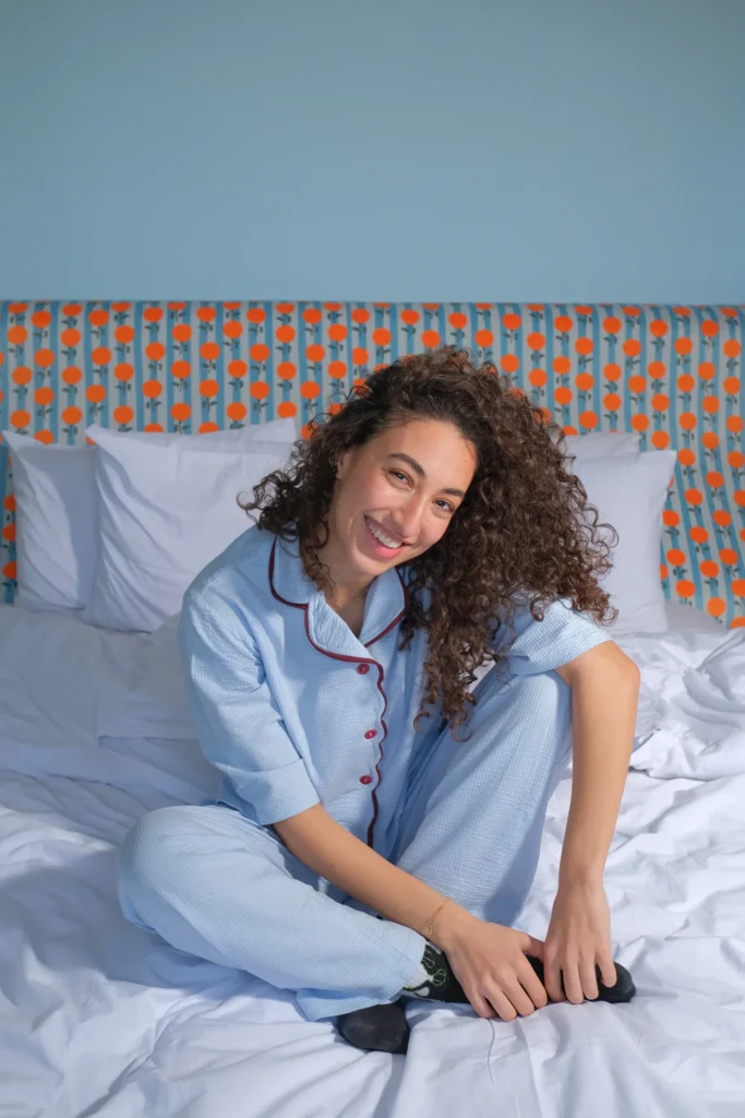 Homewear Buy Online At K-Beauty Shine Wavy Dream Pj In Cloud Kiss