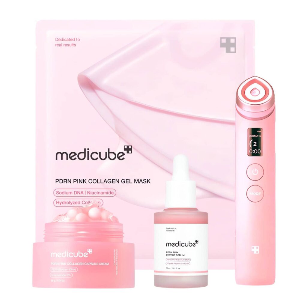 Medicube Collagen Pdrn Booster Pro Pink Set