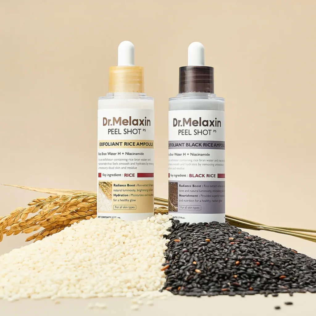 Dr. Melaxin Peel Shot Glow Black Rice Ampoule 80Ml
