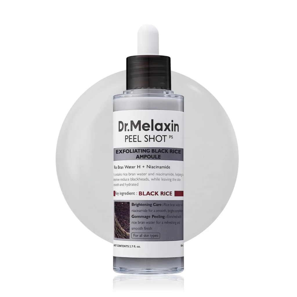 Dr. Melaxin Peel Shot Glow Black Rice Ampoule 80Ml