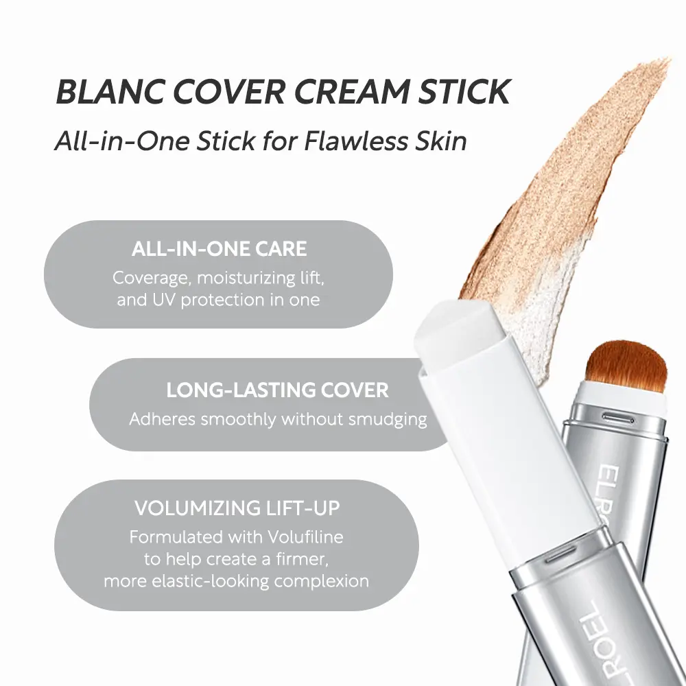 New Buy Online At K-Beauty Shine Elroel Blanc Cover Cream Stick 13G