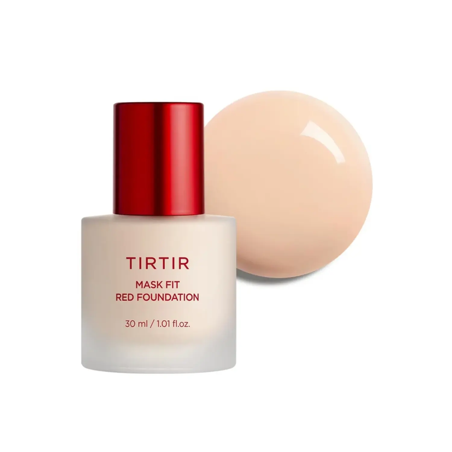 Tirtir Mask Fit Red Foundation 17C Porcelain 30Ml Tirtir Mask Fit Red Foundation 17C Porcelain 30Ml