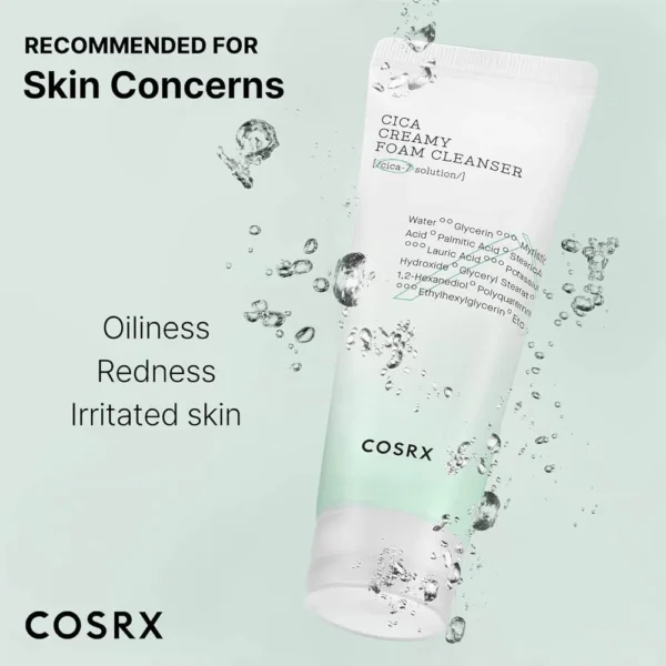 Cosrx Pure Fit Cica Creamy Foam Cleanser 150Ml