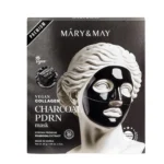 Mary&May Vegan Collagen Charcoal PDRN Mask (4ea)
