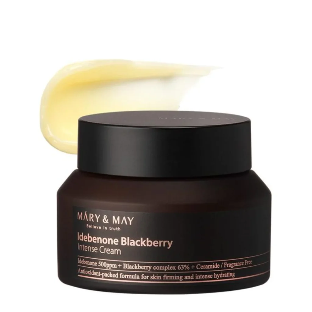 New Buy Online At K-Beauty Shine Mary&Amp;May Idebenone Blackberry Intense Cream 70G