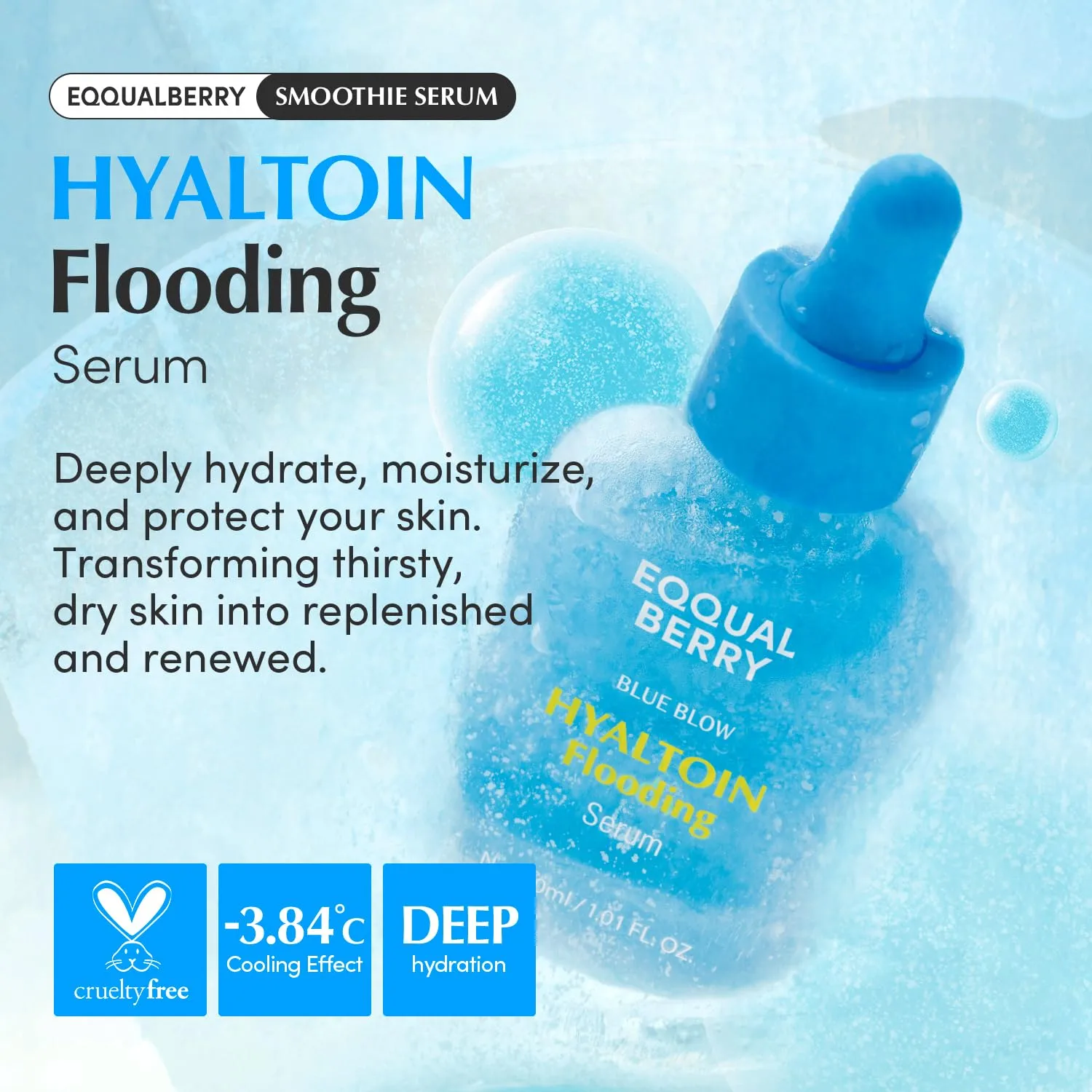 Eqqualberry Hyaltoin Flooding Serum 30Ml Eqqualberry Hyaltoin Flooding Serum 30Ml