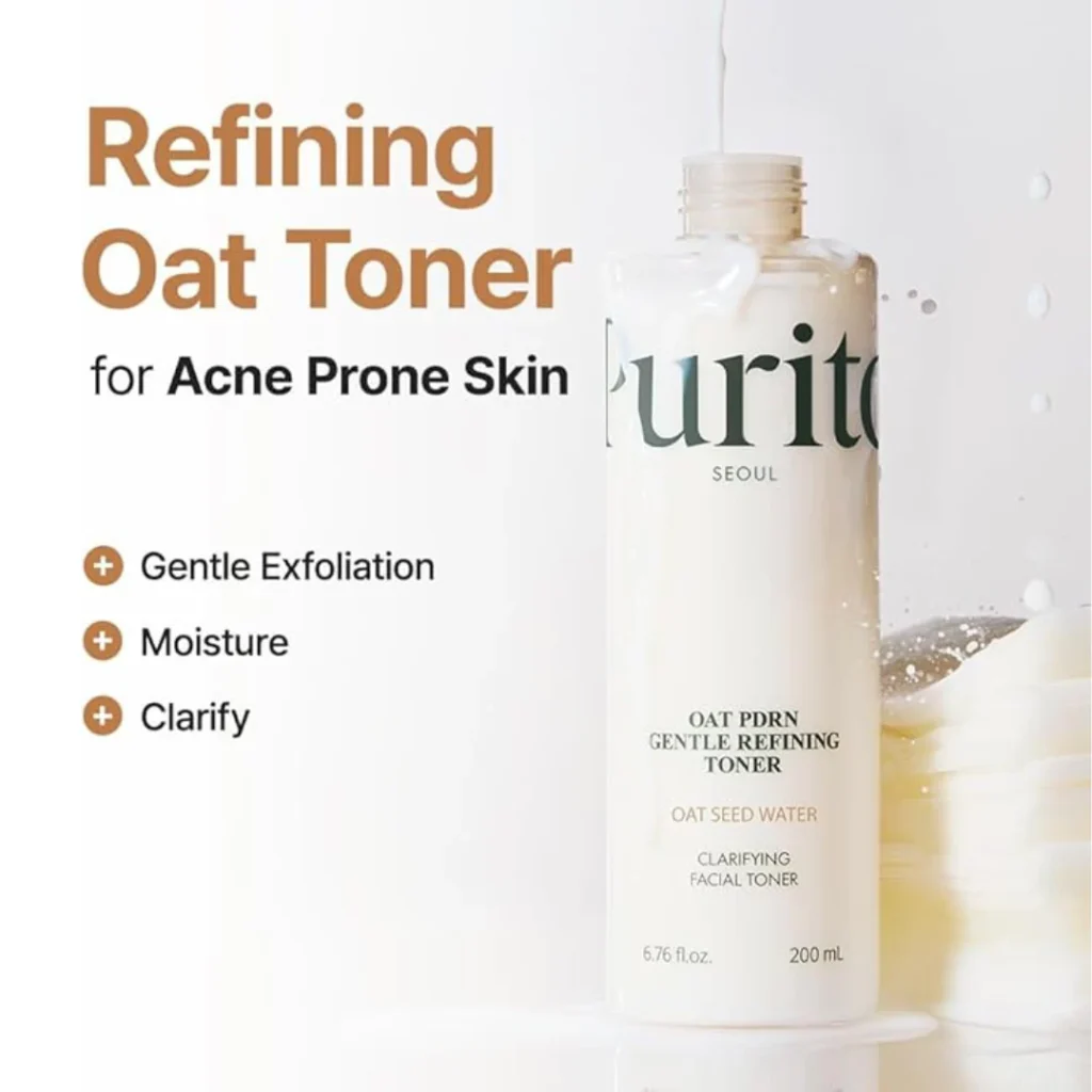 New Buy Online At K-Beauty Shine Purito Seoul Oat Pdrn Gentle Refining Toner 200Ml