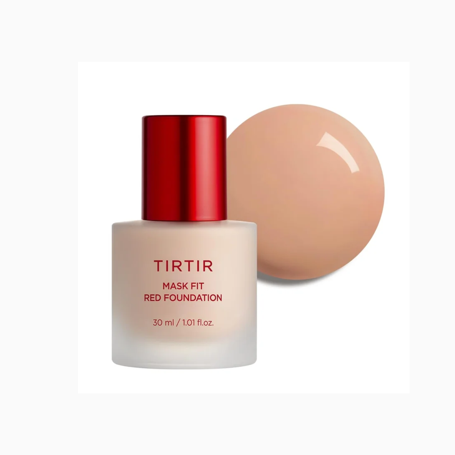 Tirtir Mask Fit Red Foundation 25C Cool Taupe 30Ml  Tirtir Mask Fit Red Foundation 25C Cool Taupe 30Ml