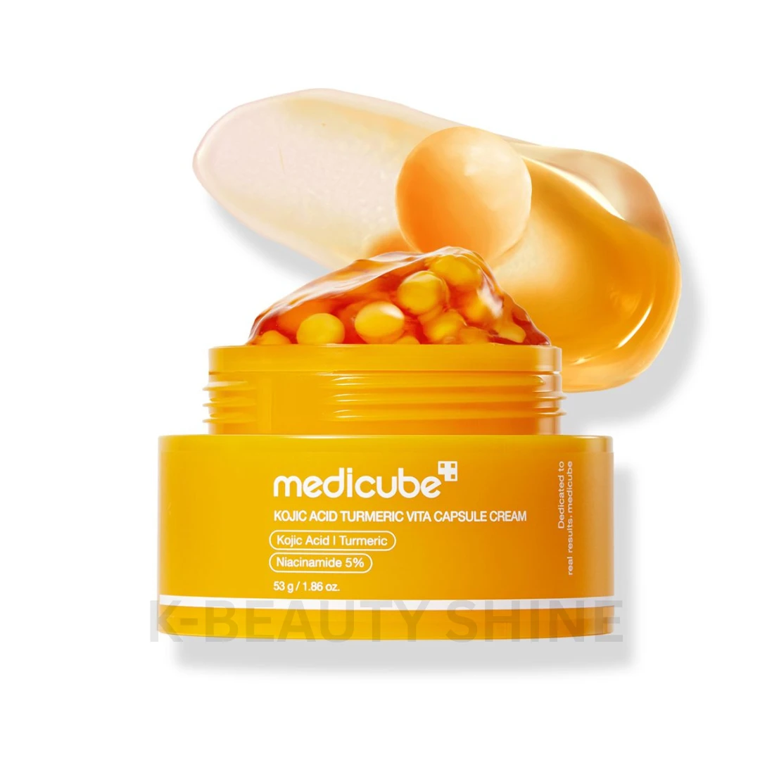 MEDICUBE Kojic Acid Turmeric Vita Capsule Cream