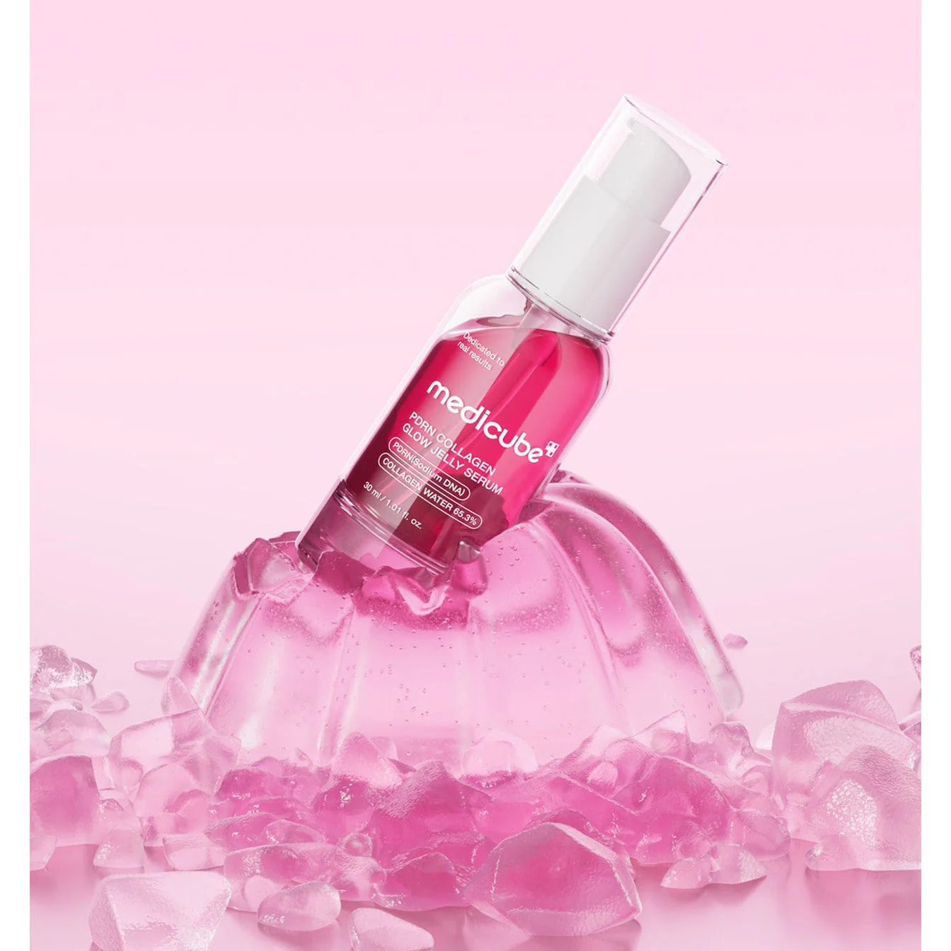 Medicube PDRN Pink Collagen Glow Jelly Mist Serum 30ml